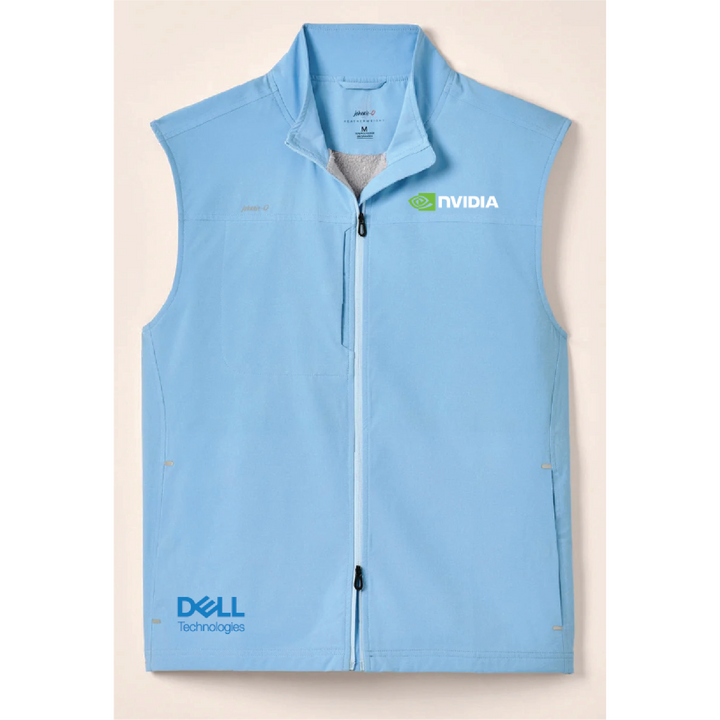 Johnnie-o Big Sur Full-Zip Performance Vest with Primaloft®