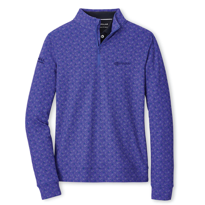 Peter Millar Ladies Perth Circle Back Performance Quarter-Zip