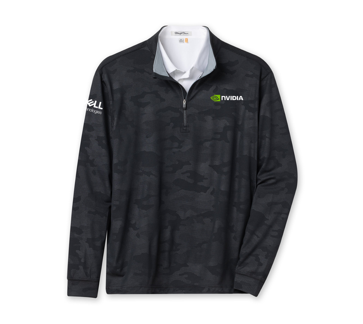 Sherman Quarter Zip - Black