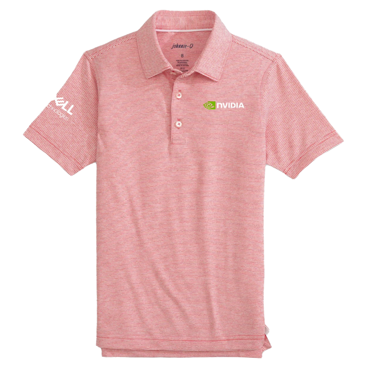 Johnnie-O Performance Jersey Jr. Polo - Lyndonn Stripe