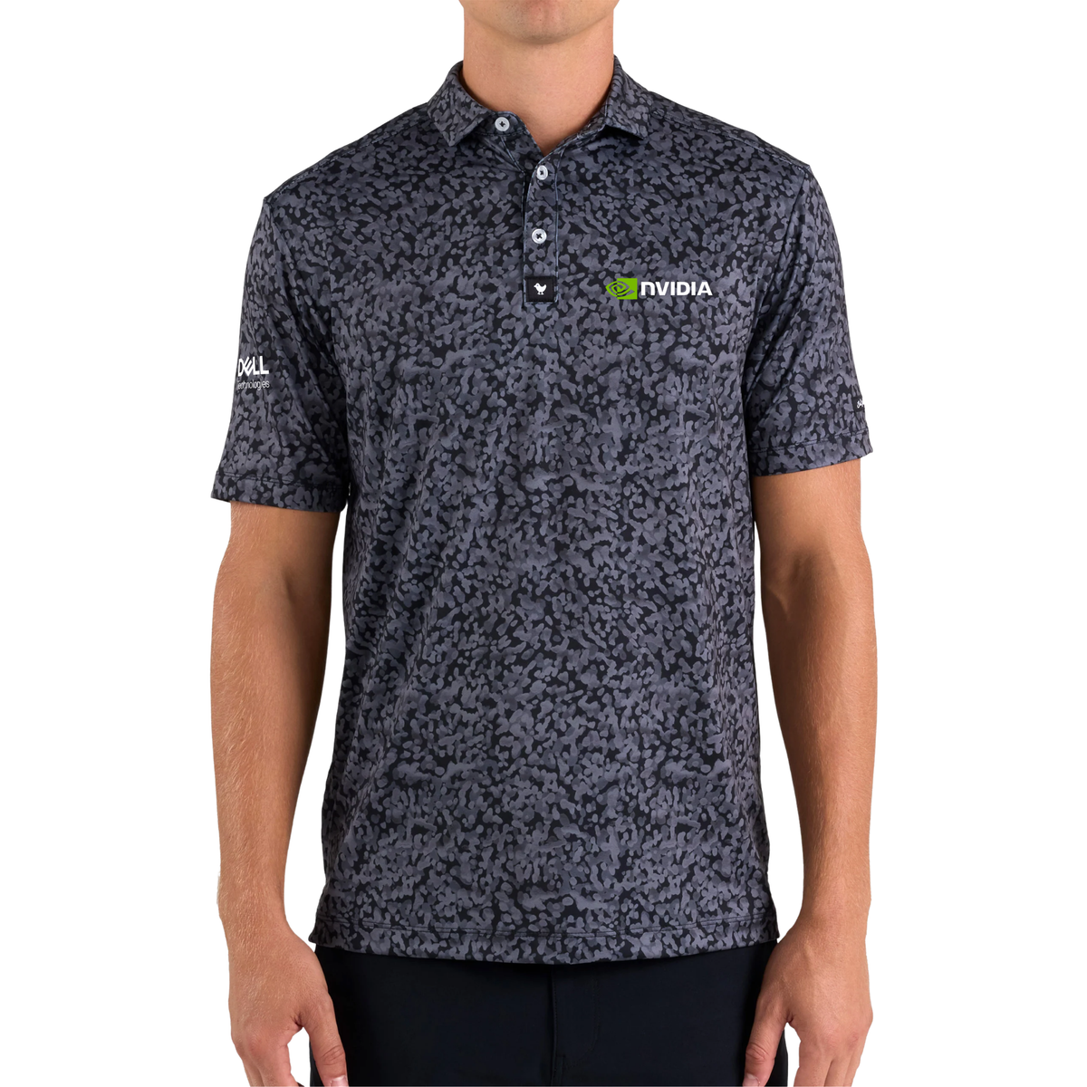 Bad Birdie Salt Shaker - Black Core Performance Polo