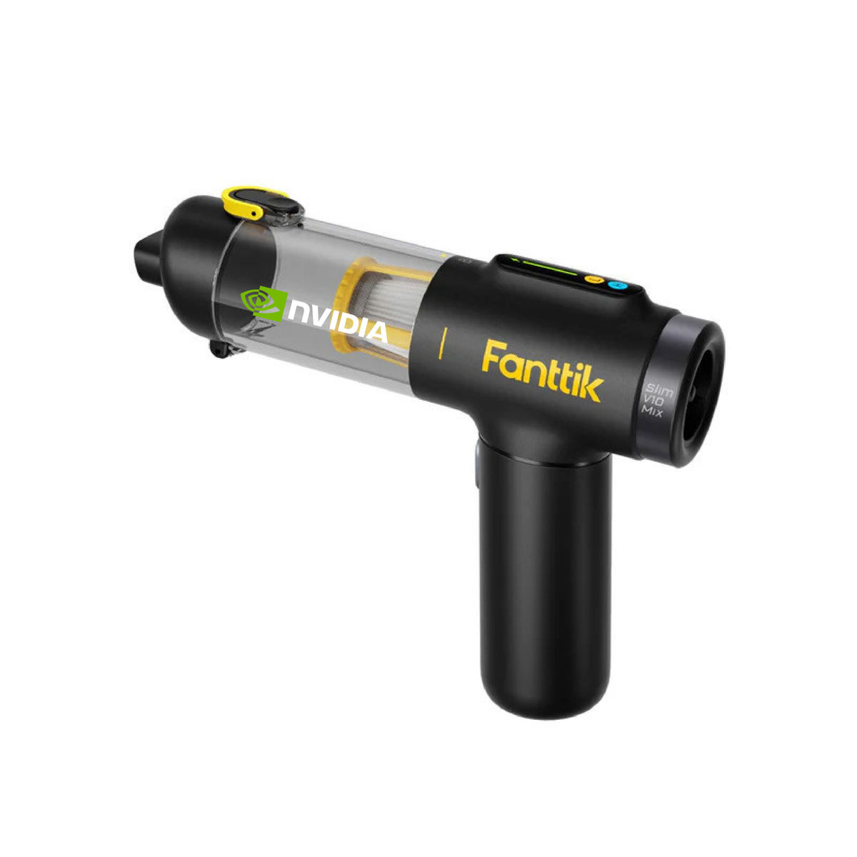 Fanttik Slim X200 V10 Mix Cordless Car Vacuum, 4 in 1 Handheld Air Duster